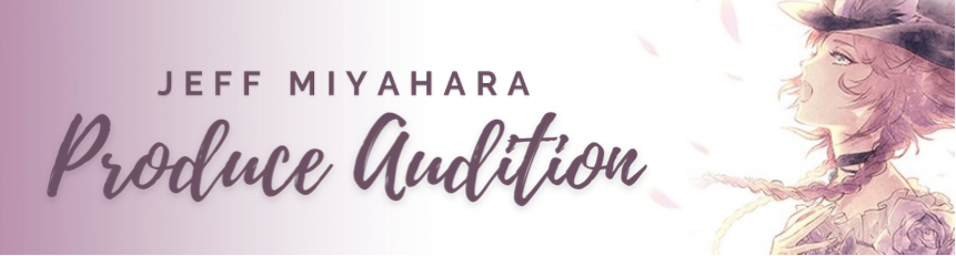 Jeff Miyahara Procude Audition | KOE official website | Vtuberアーティスト「KOE」